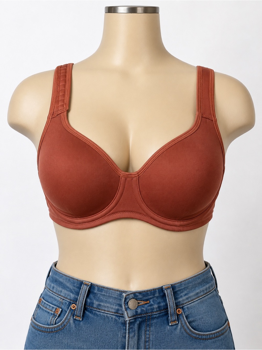 Wacoal Women’s Underwire Bra 34C Rust Terracotta NWOT